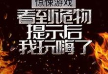 惊悚游戏：看到诡物提示后我玩嗨了小说完结版章节免费阅读-读书翁